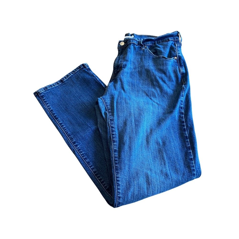 Levis 505 Straight Leg Medium Wash 5 Pocket‎ Denim Jean Mens Size 32